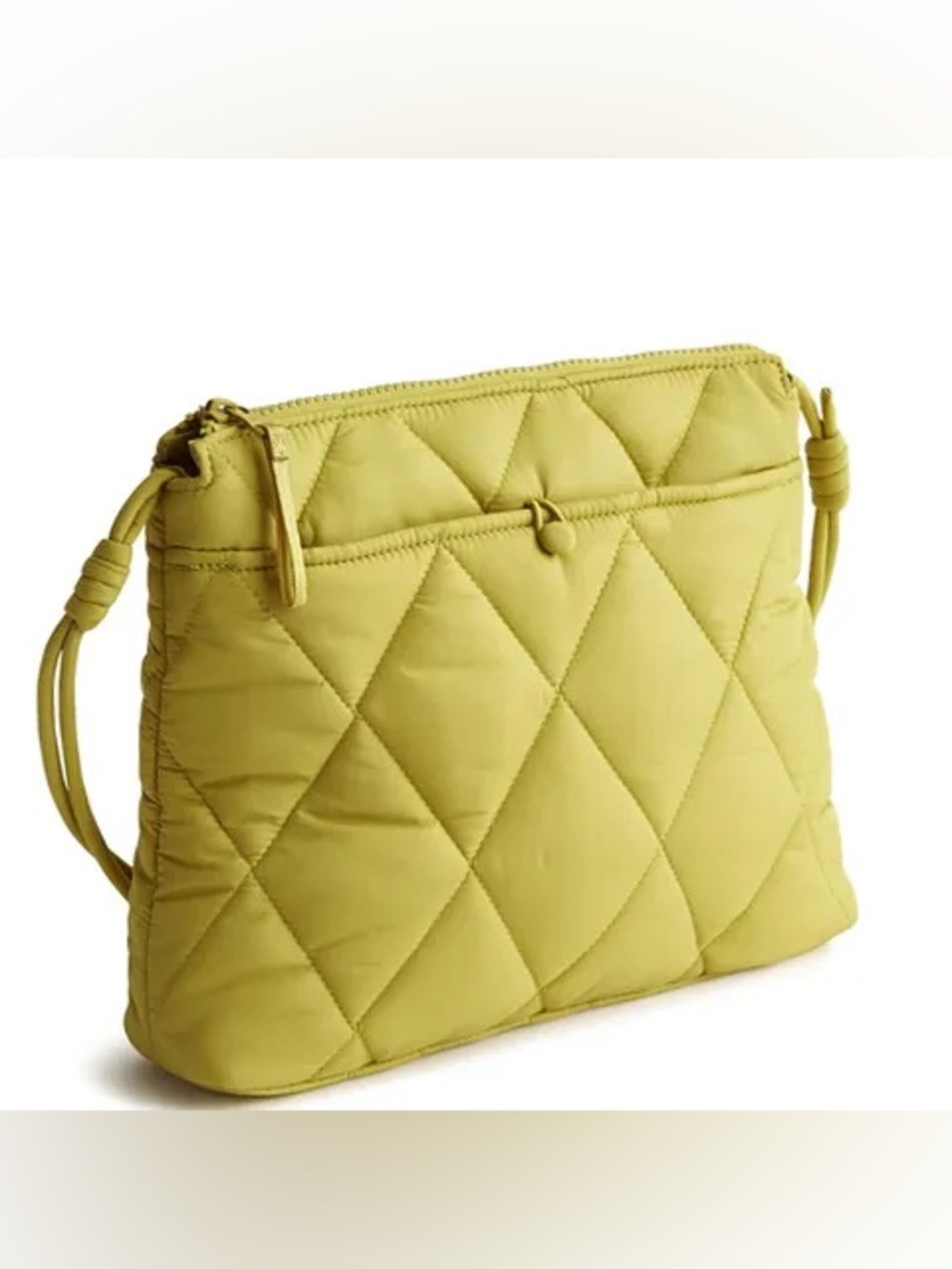 Vera Bradley Featherweight Original Hipster Crossbody Handbag, Golden Olive